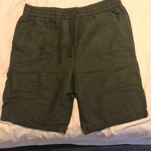 Olive shorts